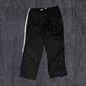 Vintage Nike Track Pants 90s Black White Grey Men’s Large